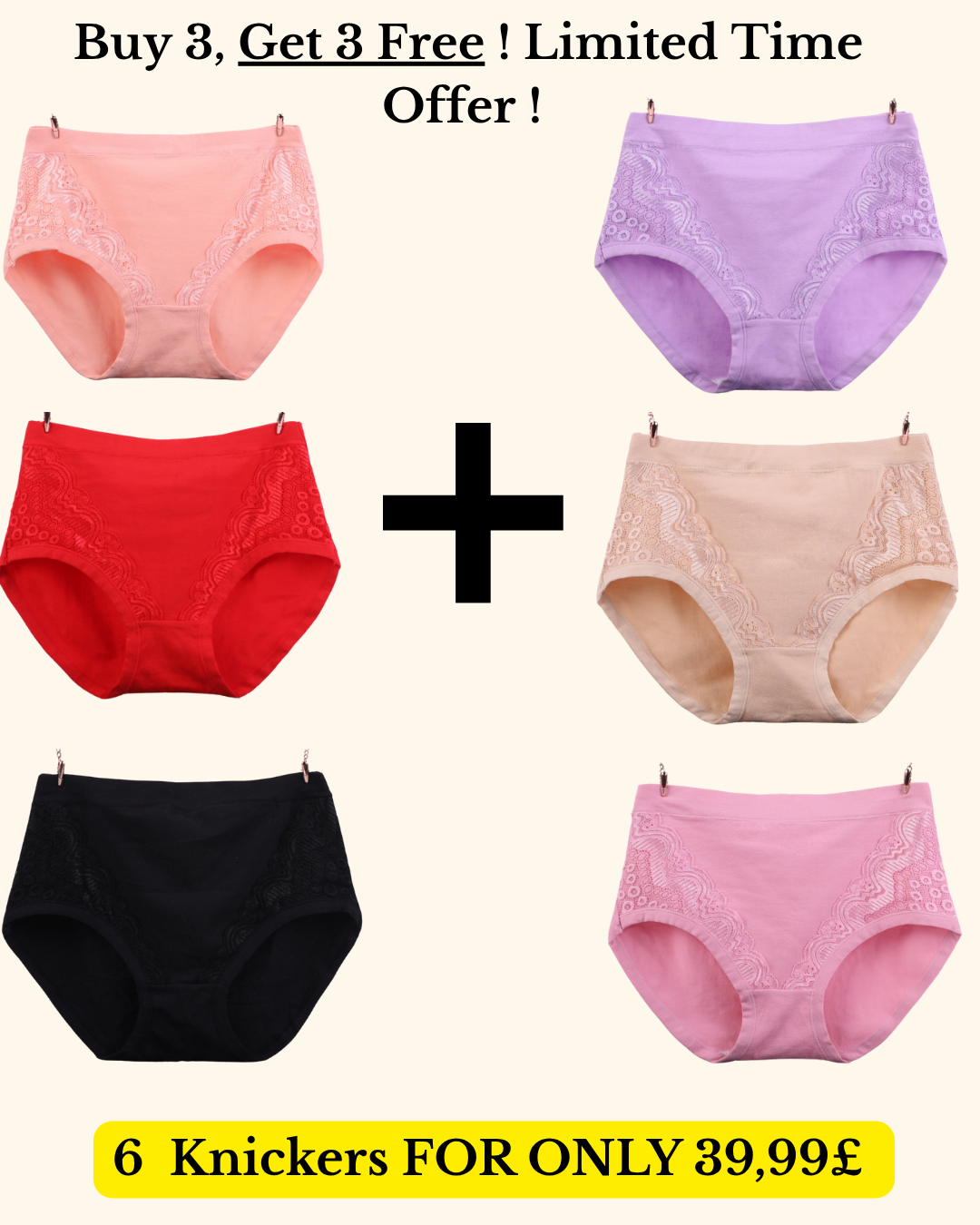 High Waist Leak-Proof Knickers