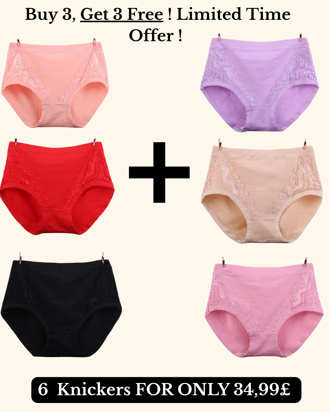 High Waist Leak-Proof Knickers