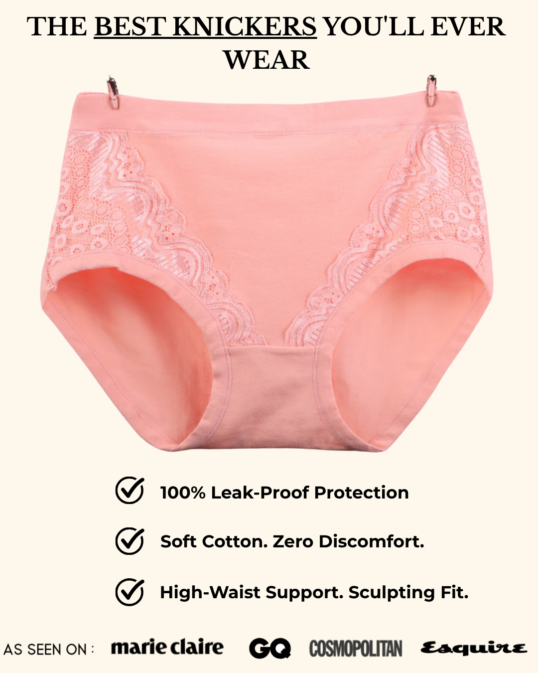 High Waist Leak-Proof Knickers